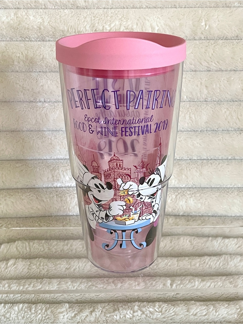 Disney 2019 Epcot International Food & Wine Festival Tervis Tumbler